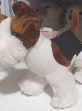 （代购）英国douglas仿真刚毛猎狐?犬狗狗terrier毛绒玩具公仔