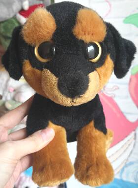 （定做）leonine仿真罗威纳犬狗狗rottweiler毛绒玩具公仔