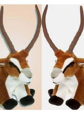 （代购）美国wild republic仿真汤普森瞪羚羊gazella毛绒玩具公仔