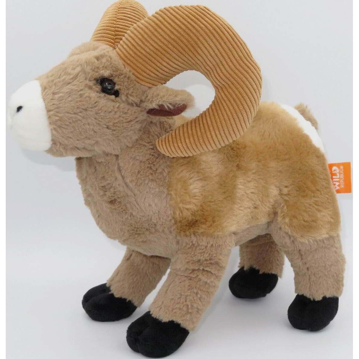 （现货+包邮）仿真大号大角羊bighorn毛绒玩具公仔