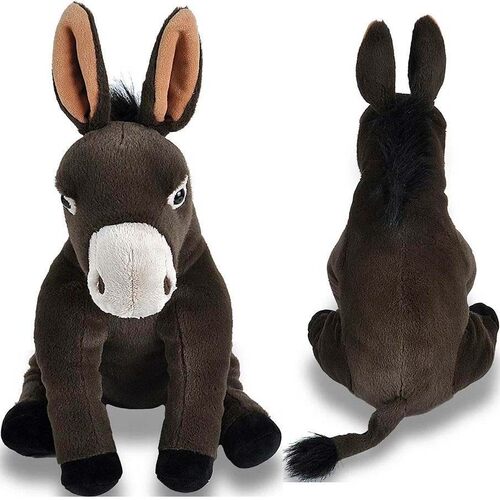 （代购）美国wild republic仿真骡子mule毛绒玩具公仔