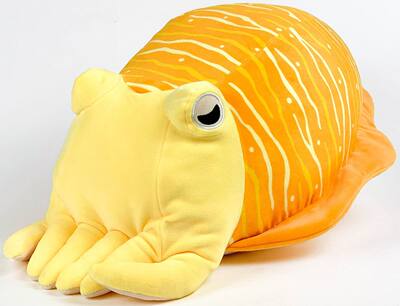 （代购）仿真虎斑乌贼鱿鱼cuttlefish毛绒玩具公仔