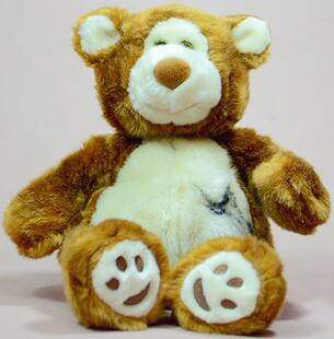 （定做）leonine坐姿棕熊大笨熊brown bear毛绒玩具公仔