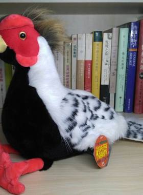 （现货+包邮）zoo coffee仿真白鹇silver pheasant毛绒玩具公仔