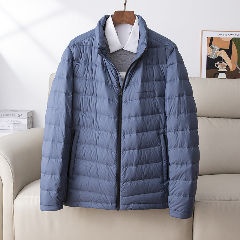 商务休闲保暖立领羽绒服