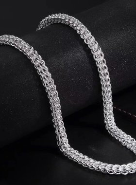 生日礼物银项链送男友