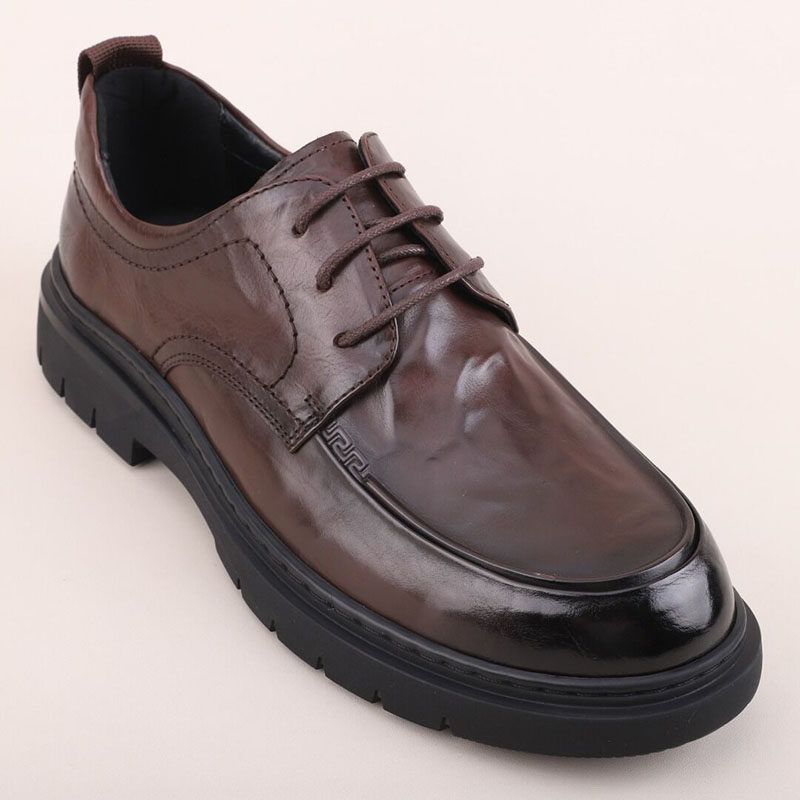 头层牛皮商务正装皮鞋男高端潮流青年结婚鞋子轻软舒适办公休闲鞋