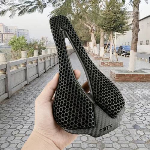 TMTX碳纤维3D打印透气骑行坐垫