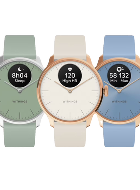 Withings ScanWatch Light新款睡眠心率监测追踪男女运动智能手表