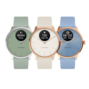 Withings ScanWatch Light新款睡眠心率监测追踪男女运动智能手表