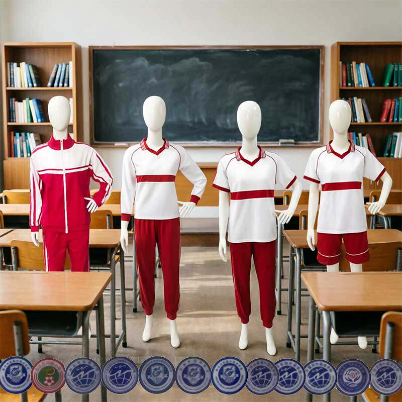 广外实验学校小学夏秋校服套装