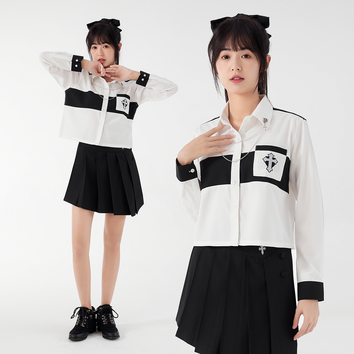 放学后的制服馆学院风jk制服套装