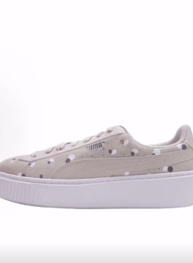 PUMA彪马 Suede系列 Platform Dots Jr 低帮 板鞋 女款