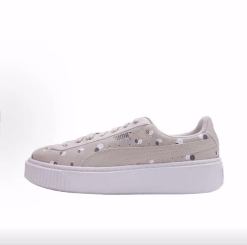 PUMA彪马 Suede系列 Platform Dots Jr 低帮 板鞋 女款