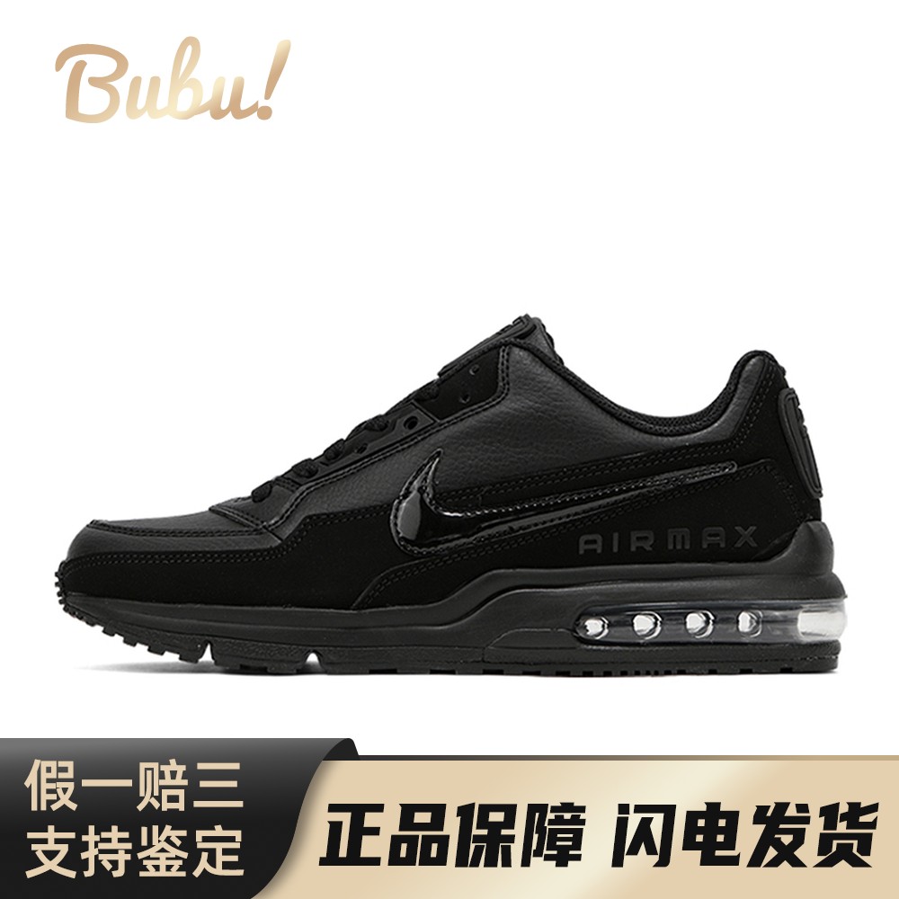 【布布】 Nike 跑步鞋 黑色 低帮 Air Max LTD 3 运动舒适