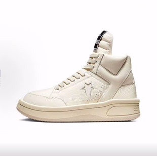 Converse 中帮 Rick 男女同款 DRKSHDW 复古篮球鞋 Owens