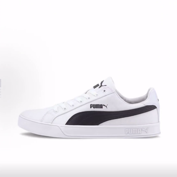 PUMA彪马 Smash Vulc Canvas 帆布 低帮 板鞋 男女同款