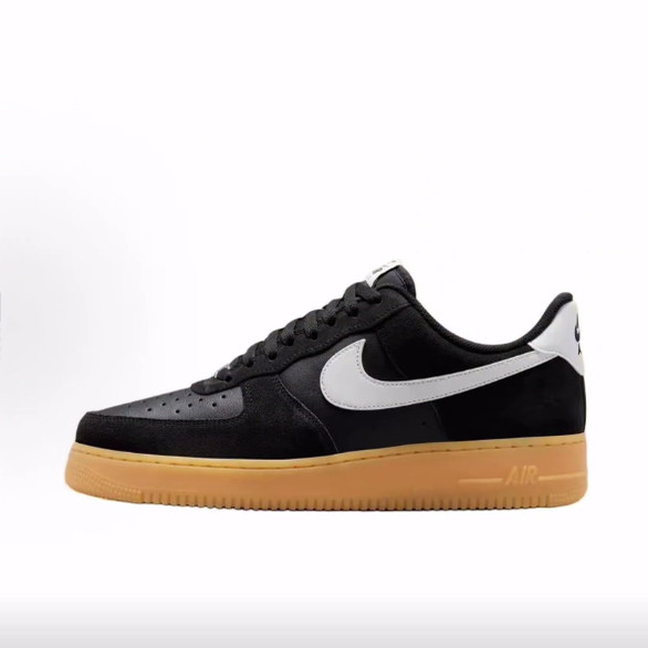 Nike Air Force 1 Low “Black/White/Gum” 低帮 板鞋 男款,运动鞋new,板鞋,淘宝优惠券,粉丝福利购,淘宝优惠卷