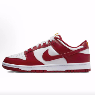 Gym Red 男款 Dunk 白红 板鞋 Retro 低帮 Nike 潮流复古