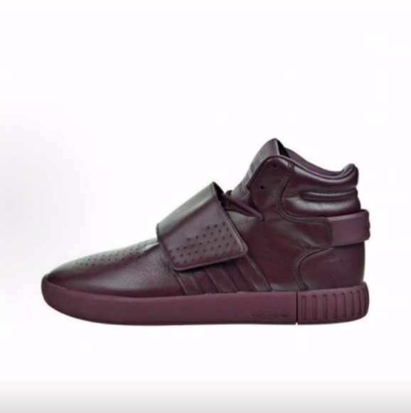 adidas originals Tubular Invader Strap高帮 板鞋 男女同款