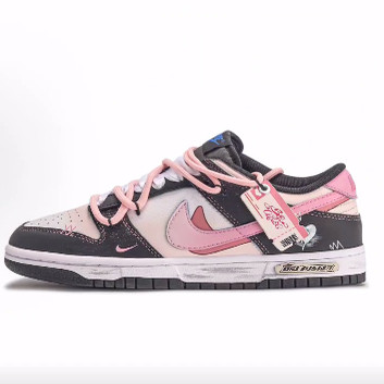 Nike Dunk 达芬奇  低帮 板鞋 女款 黑粉