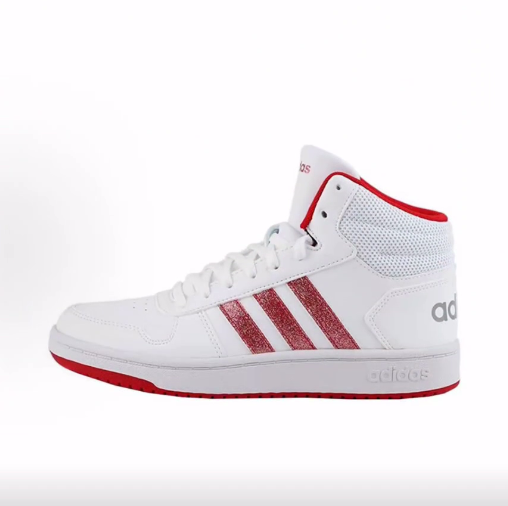 adidas neo Hoops 2.0 Mid 中帮 板鞋 女款