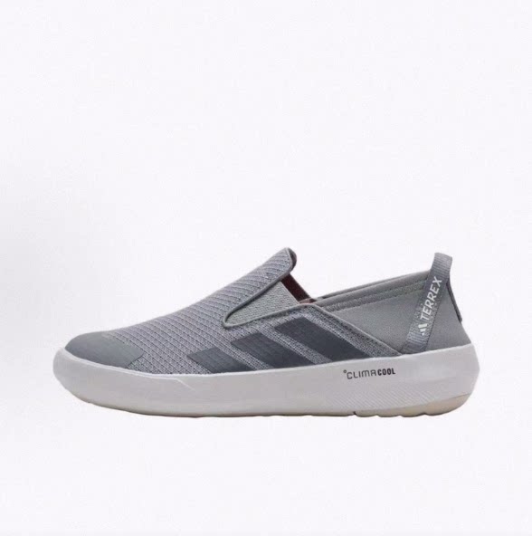 adidas Terrex Boat SLIP-ON CLIMAC 低帮 徒步鞋 男女同款