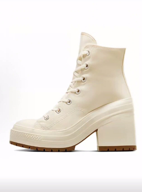 Converse Chuck 70 高跟鞋风格 高帮 帆布鞋 女款