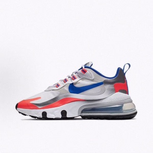 Nike Air Max 270  网布减震耐磨 中帮 橡胶 休闲跑步鞋 女款