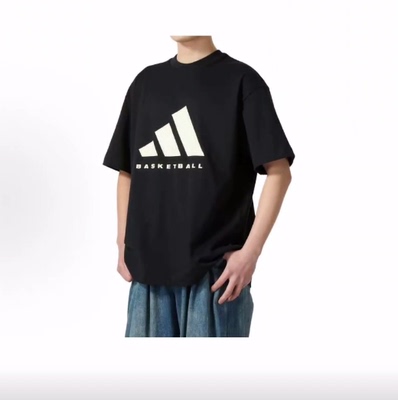 adidas BASKETBALL SS25 短袖T恤 男女同款