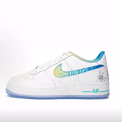 Nike Air Force 1 Lv8 LV8 舒适百搭 防滑减震 低帮 儿童板鞋