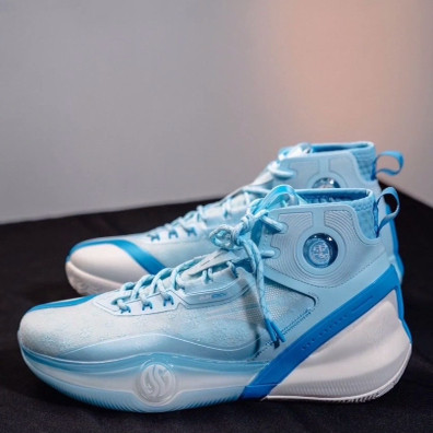 361° AG3 Pro 戈登三代 减震耐磨 高帮 实战篮球鞋 男款 冰川蓝