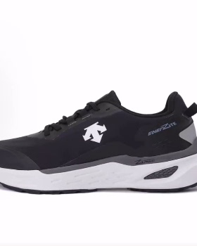 迪桑特DESCENTE RUNNING  织物回弹 低帮跑步鞋 男女同款 黑色