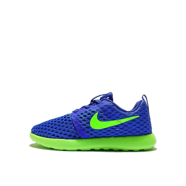 【布布】 Nike 儿童跑步鞋 蓝色 低帮 中童 Roshe One 织物