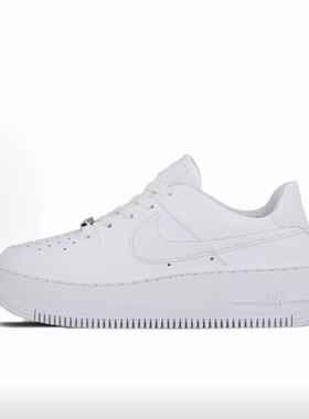 Nike Air Force 1 Sage Triple White (W) 低帮 板鞋 女款