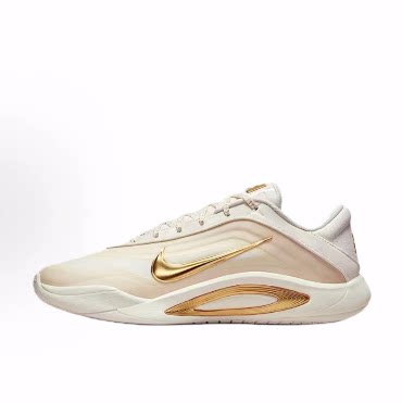 Nike A'One EP 经典舒适 篮球鞋 男女同款 帆白