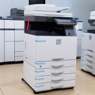 彩色打印机a3办公激光扫描双面多功能复合机高速6081复印机一体机