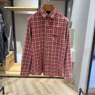 衬衫 MCS万宝路男装 休闲长袖 合身版 CW25WH030MH8专柜1200 秋冬款