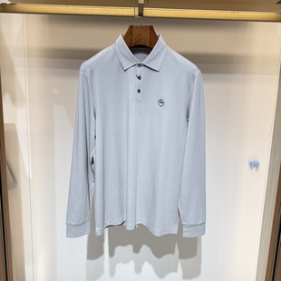 T恤88QFB3301001专柜1580 商务休闲长袖 Satchi沙驰春秋款 百搭男装