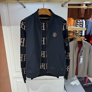 比华利保罗男装 秋冬立领商务休闲针织马甲背心235112208专柜1990Y