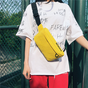 明星同款港风时尚胸包