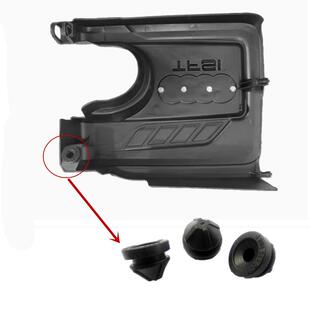 适配奥迪A1 A3 Q3 Q2L上护板罩EA211 1.4T发动机上盖板胶墩胶套垫