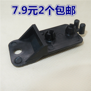 适配桑塔纳普桑99新秀06款大灯饰条支架卡子眉条装饰条固定架卡扣