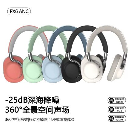 2026新款头戴式ANC磁吸蓝牙耳机降噪重低音长续航游戏运动6.0高配
