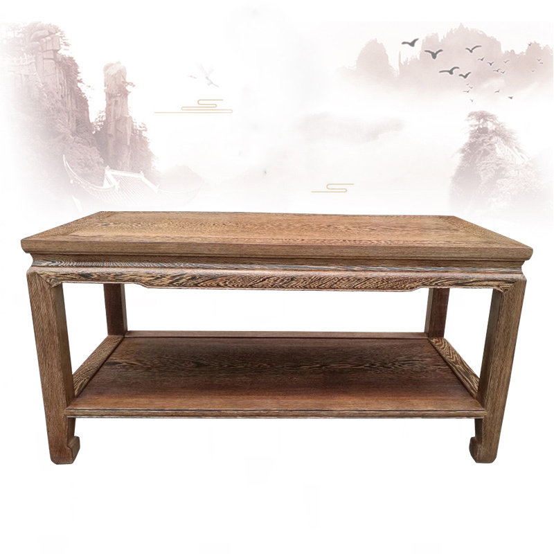 红木仿古家具鸡翅木茶几实木桌客厅简约小茶桌小户型泡茶桌