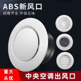 ABS Новая ветряная система выхлопной системы охватывает круговой вентиляционный порт воздух -кондиционирование сетчатой ​​сетки.