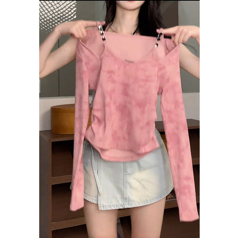 2025年早春新款微胖MM短款T恤女