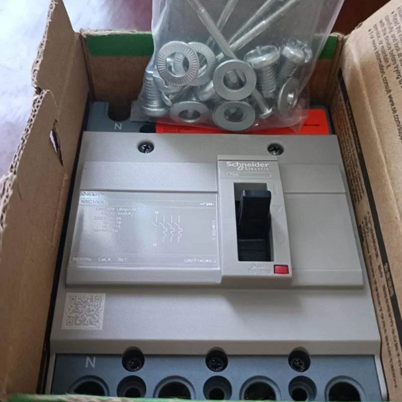 非实价议价议价维修议价施耐德塑壳断路器NSC100S4075N，全新正品