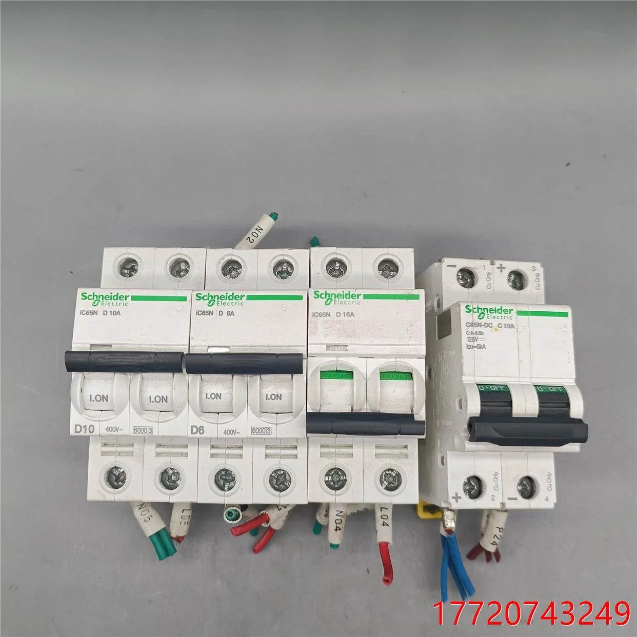 非实价议价议价施耐德ic65n D 16A/ 10A/ 6A/C65N-DC C 10A断路器