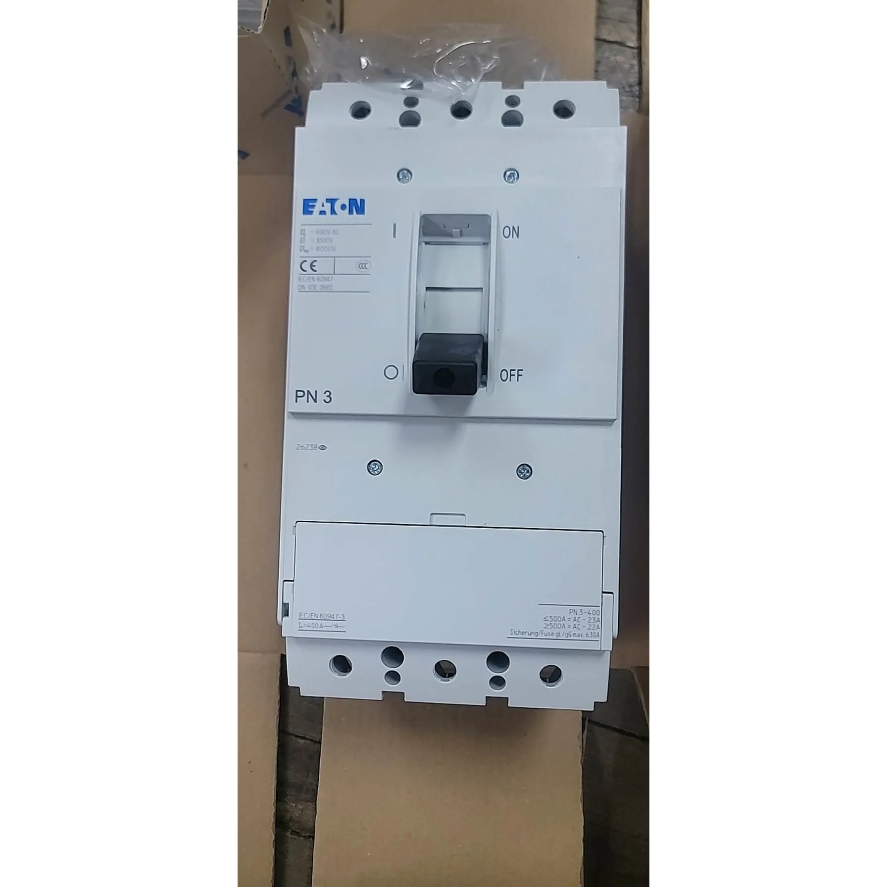 非实价议价议价全新正品塑壳断路器型隔离开关PN3-400 实拍现货非